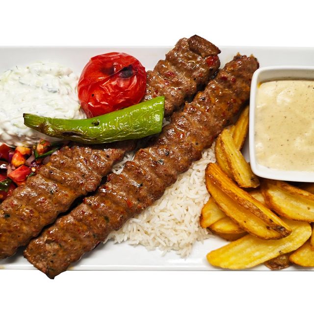 Kolgrillad rätt från Anatolia Kolgrill